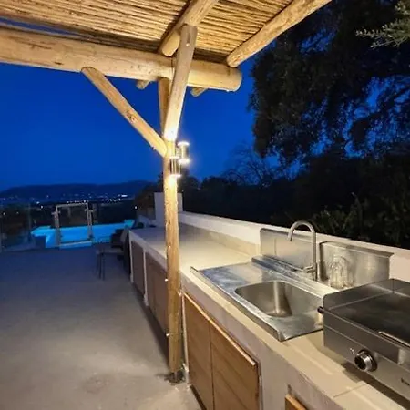 8 Pers Vue180 Golfe De Vecchio Villa *